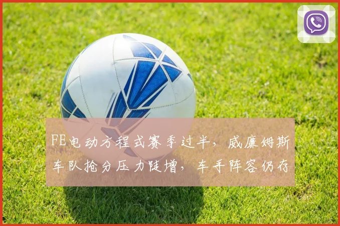 FE电动方程式赛季过半，威廉姆斯车队抢分压力陡增，车手阵容仍存逆袭可能